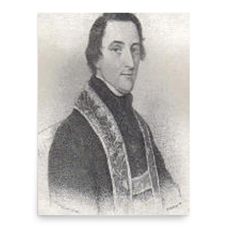 Charles Constantine Pise poster print, in size 18x24 inches.