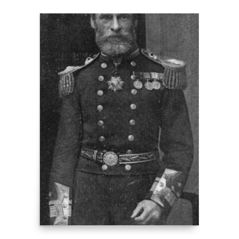 Charles Cooper Penrose-Fitzgerald poster print, in size 18x24 inches.