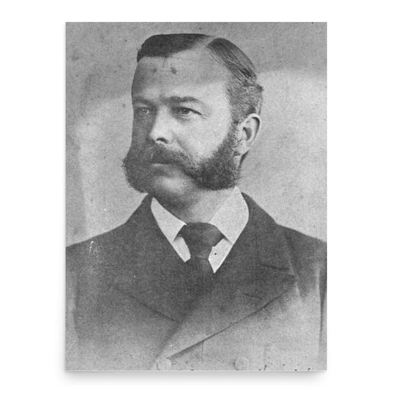 Charles Corbett poster print, in size 18x24 inches.