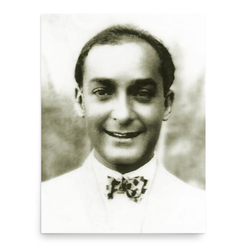 Charles Corm poster print, in size 18x24 inches.