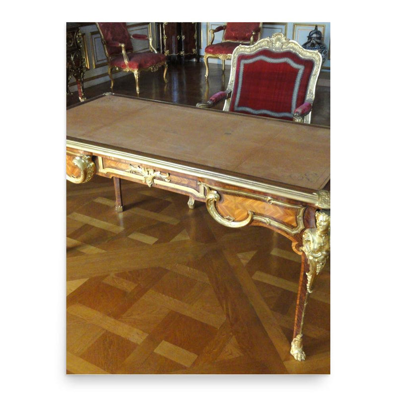 Charles Cressent poster print, in size 18x24 inches.