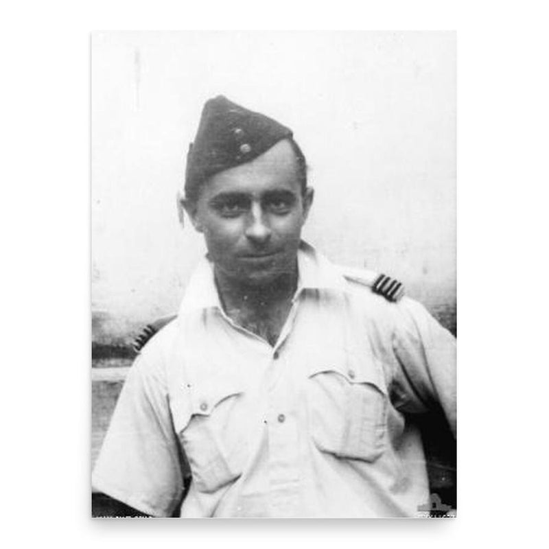 Charles Crombie poster print, in size 18x24 inches.