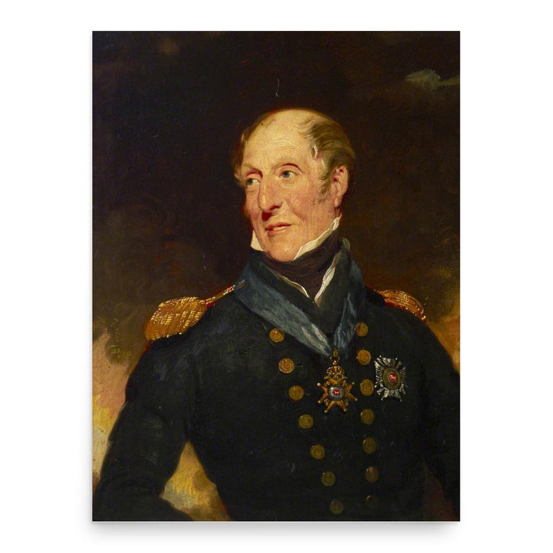 Charles Cunningham poster print, in size 18x24 inches.