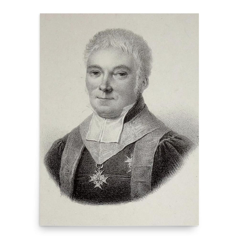 Charles Dambray poster print, in size 18x24 inches.