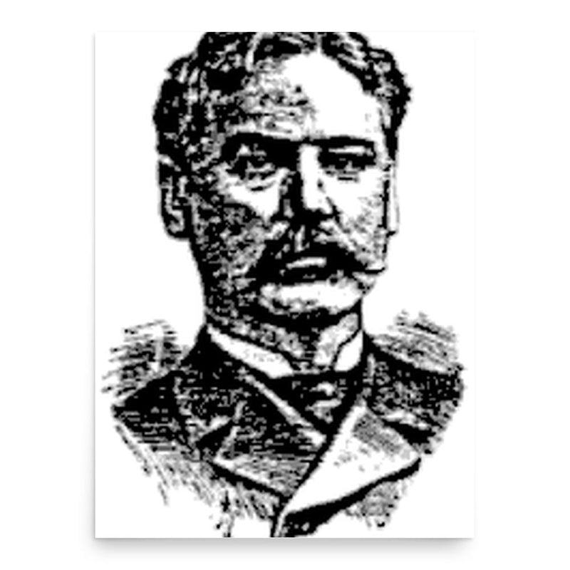 Charles DeKay poster print, in size 18x24 inches.