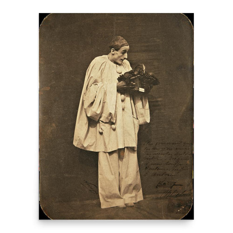 Charles Deburau poster print, in size 18x24 inches.