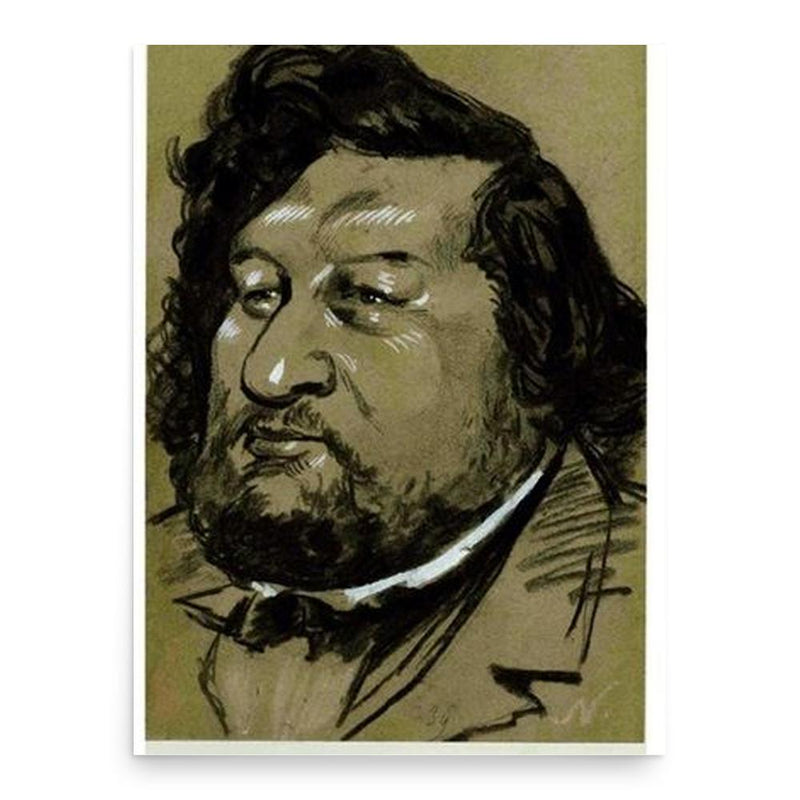 Charles Deslys poster print, in size 18x24 inches.