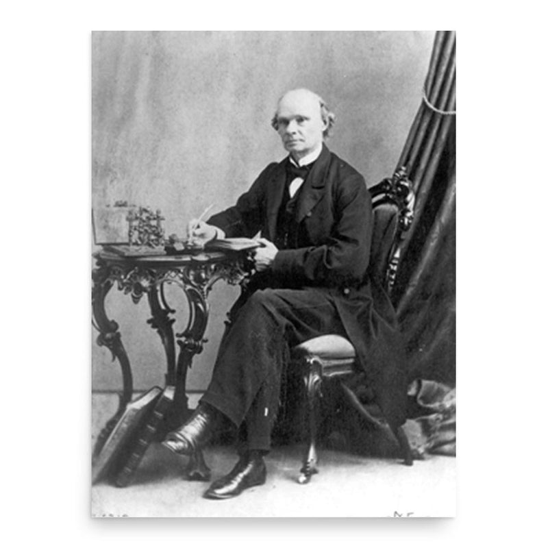 Charles Dewey Day poster print, in size 18x24 inches.