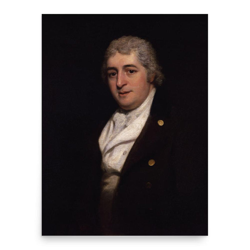 Charles Dibdin poster print, in size 18x24 inches.
