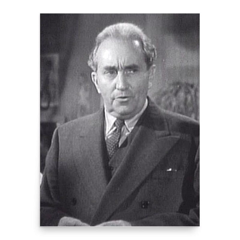 Charles Dingle poster print, in size 18x24 inches.