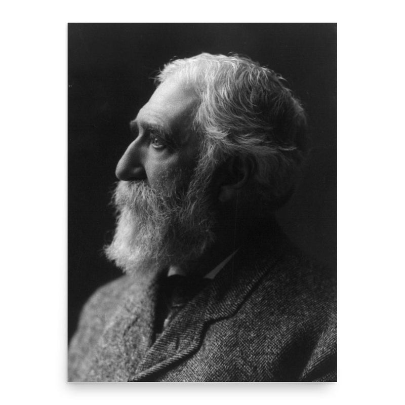 Charles Dudley Warner poster print, in size 18x24 inches.