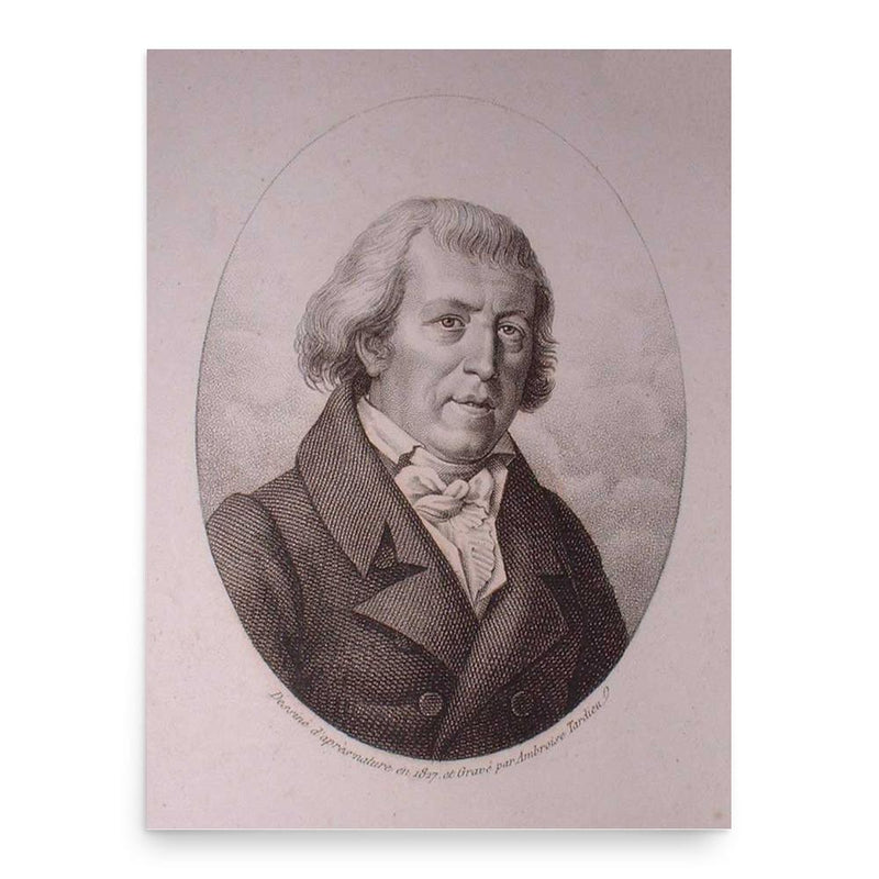 Charles Dumont de Sainte-Croix poster print, in size 18x24 inches.