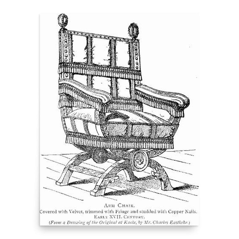 Charles Eastlake poster print, in size 18x24 inches.