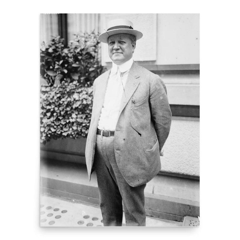 Charles Ebbets poster print, in size 18x24 inches.