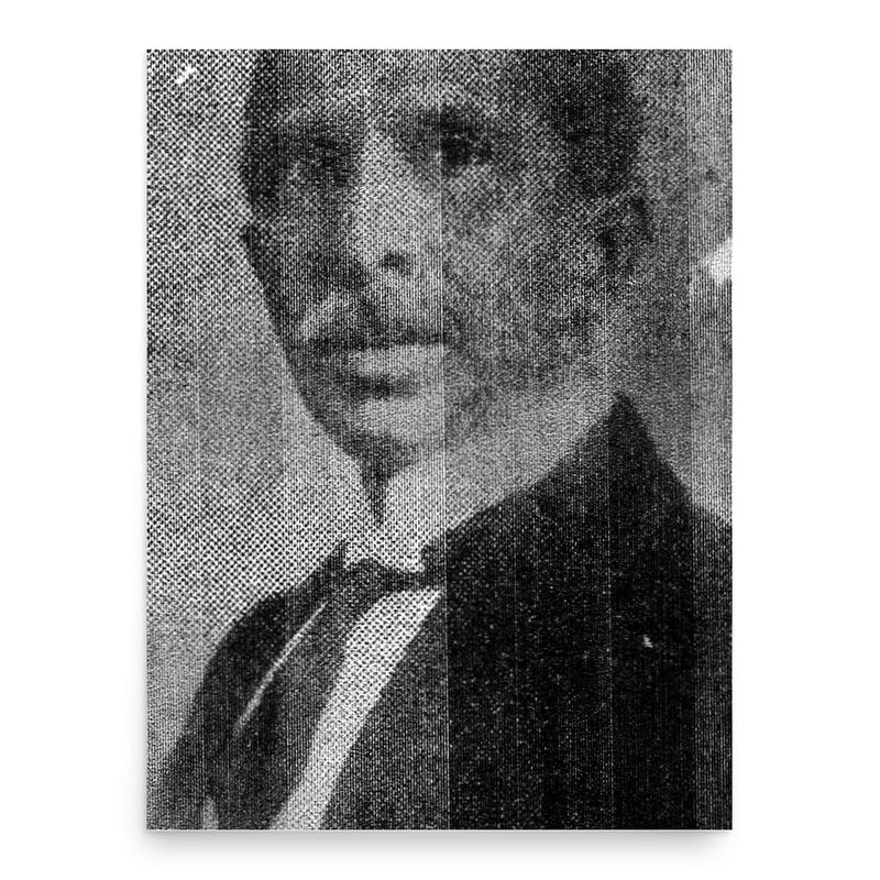 Charles Edgar Corea poster print, in size 18x24 inches.