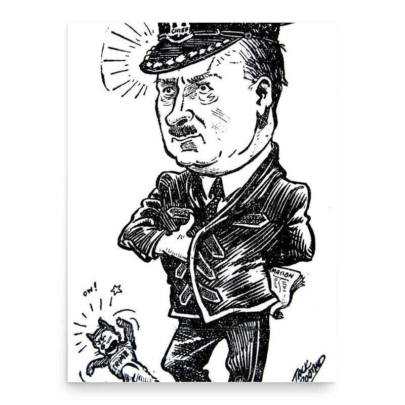 Charles Edgar Edgett poster print, in size 18x24 inches.