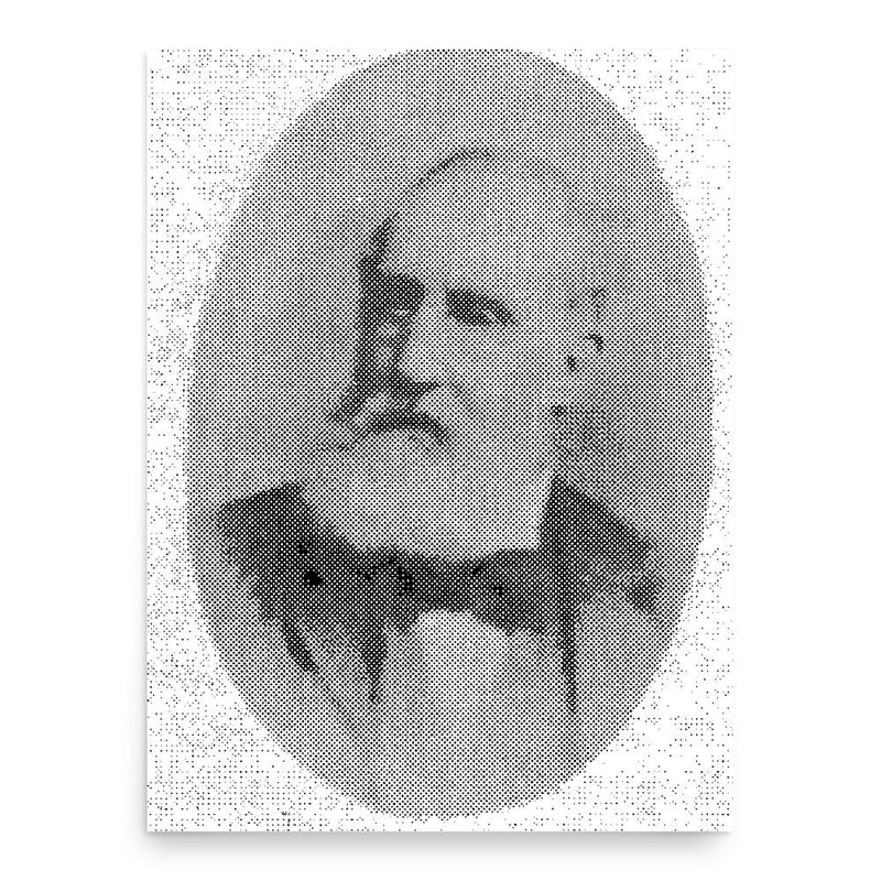 Charles Edward Broadhurst poster print, in size 18x24 inches.