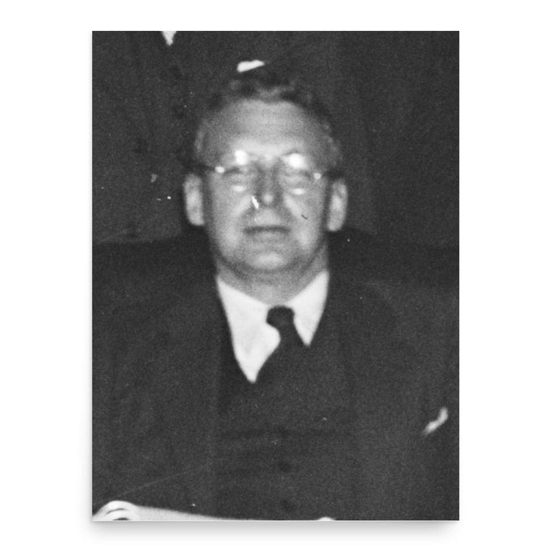 Charles Edward Clark poster print, in size 18x24 inches.