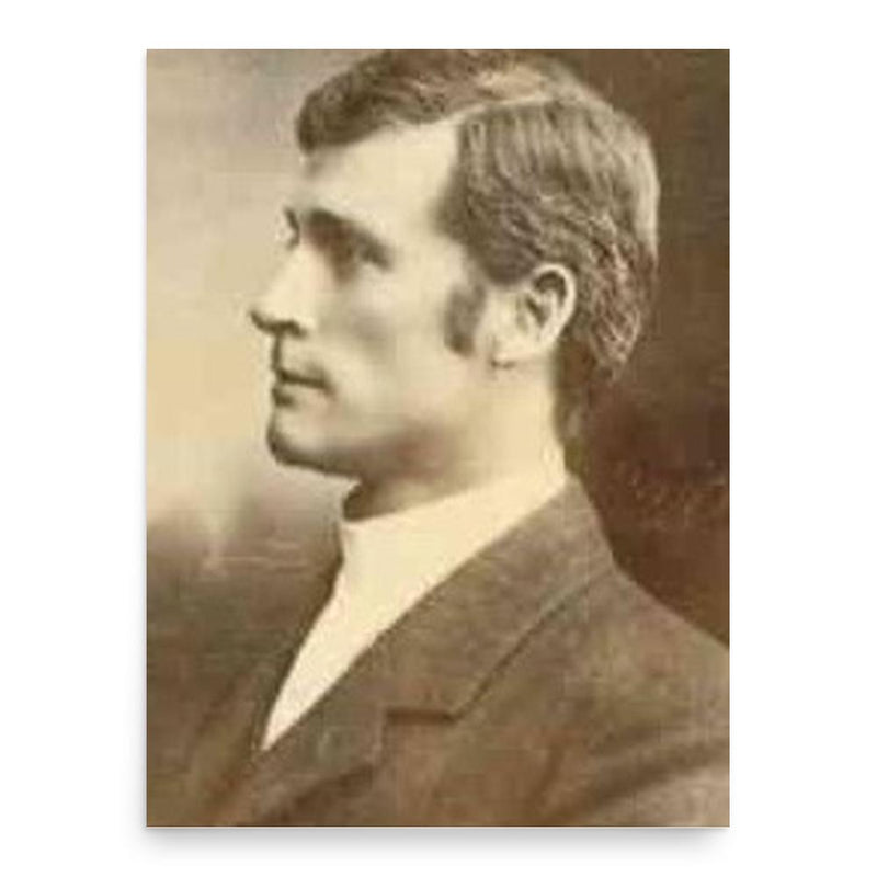 Charles Edward Herbert poster print, in size 18x24 inches.