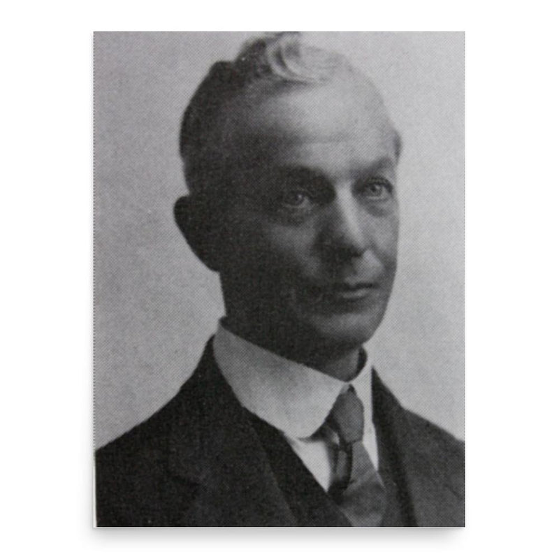 Charles Edward Moss poster print, in size 18x24 inches.