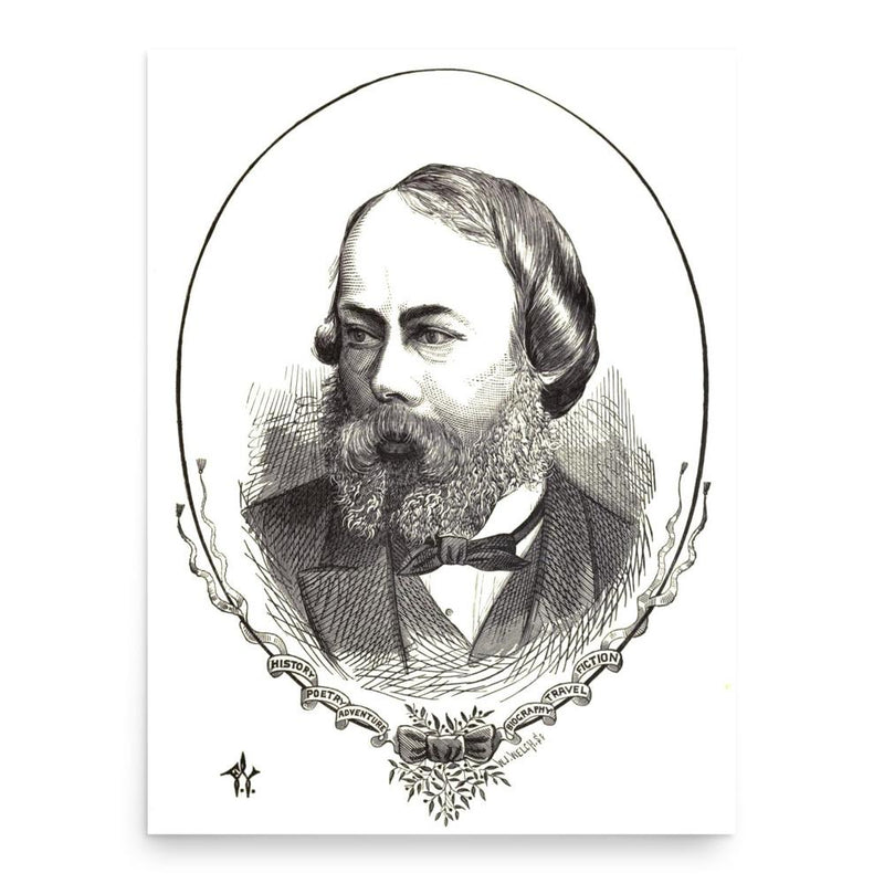 Charles Edward Mudie poster print, in size 18x24 inches.