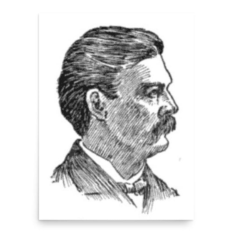 Charles Edward Snodgrass poster print, in size 18x24 inches.