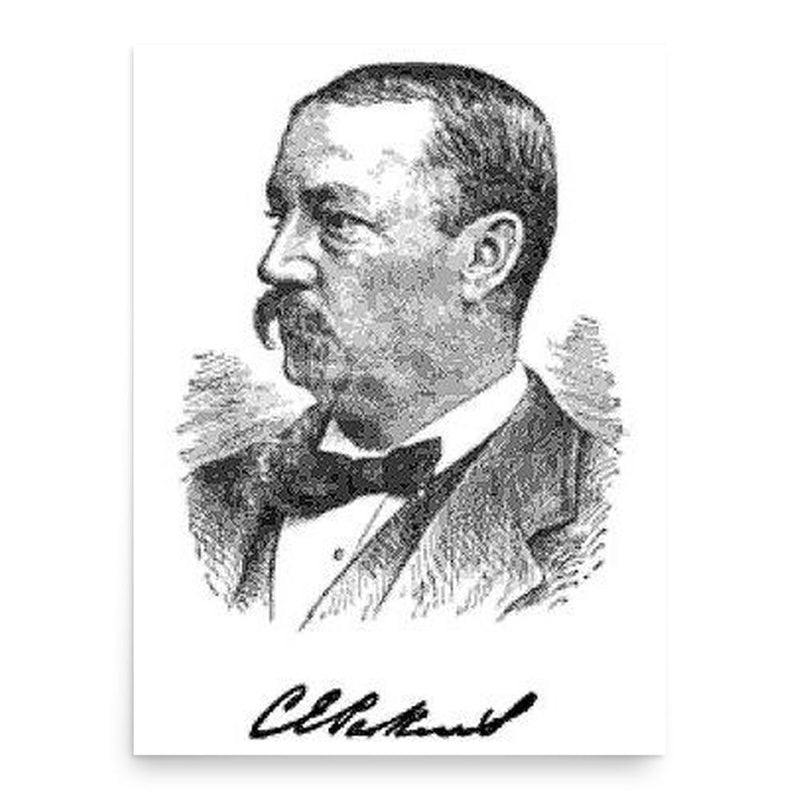 Charles Elliott Perkins poster print, in size 18x24 inches.