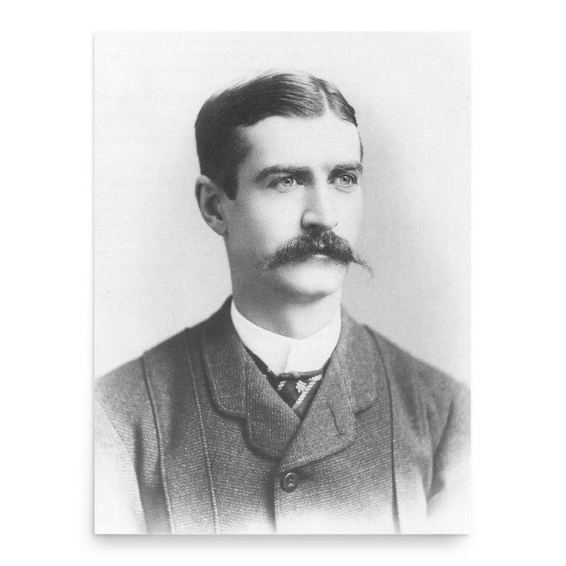 Charles Ellis Johnson poster print, in size 18x24 inches.