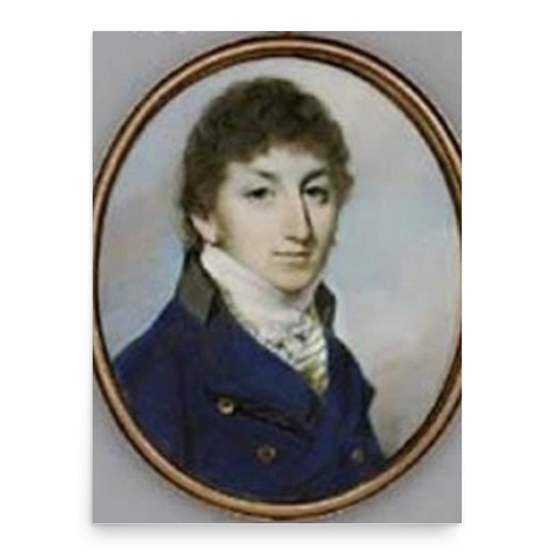 Charles Elphinstone Fleeming poster print, in size 18x24 inches.