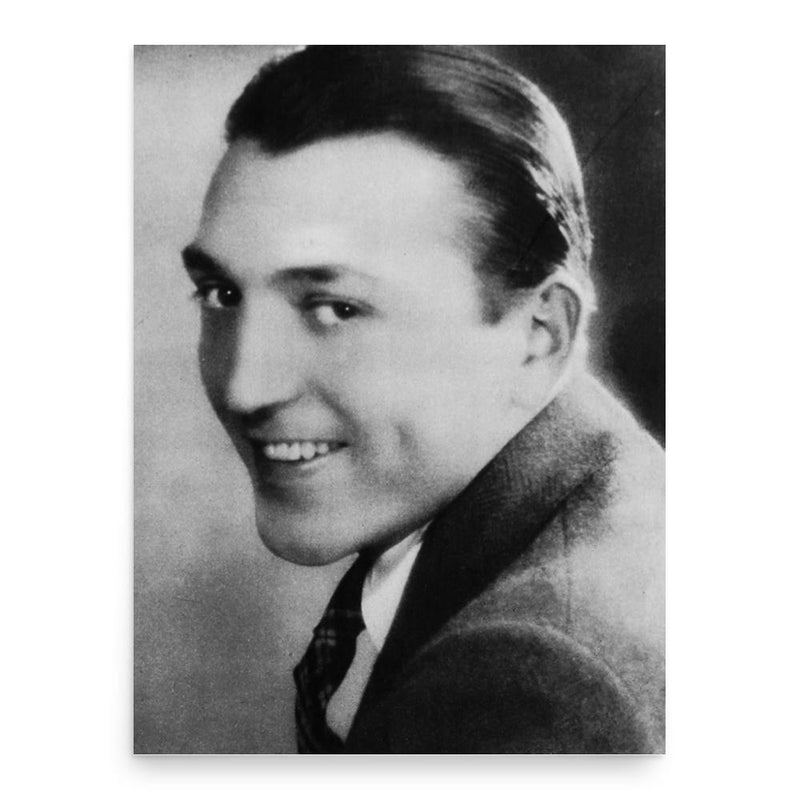 Charles Emmett Mack poster print, in size 18x24 inches.