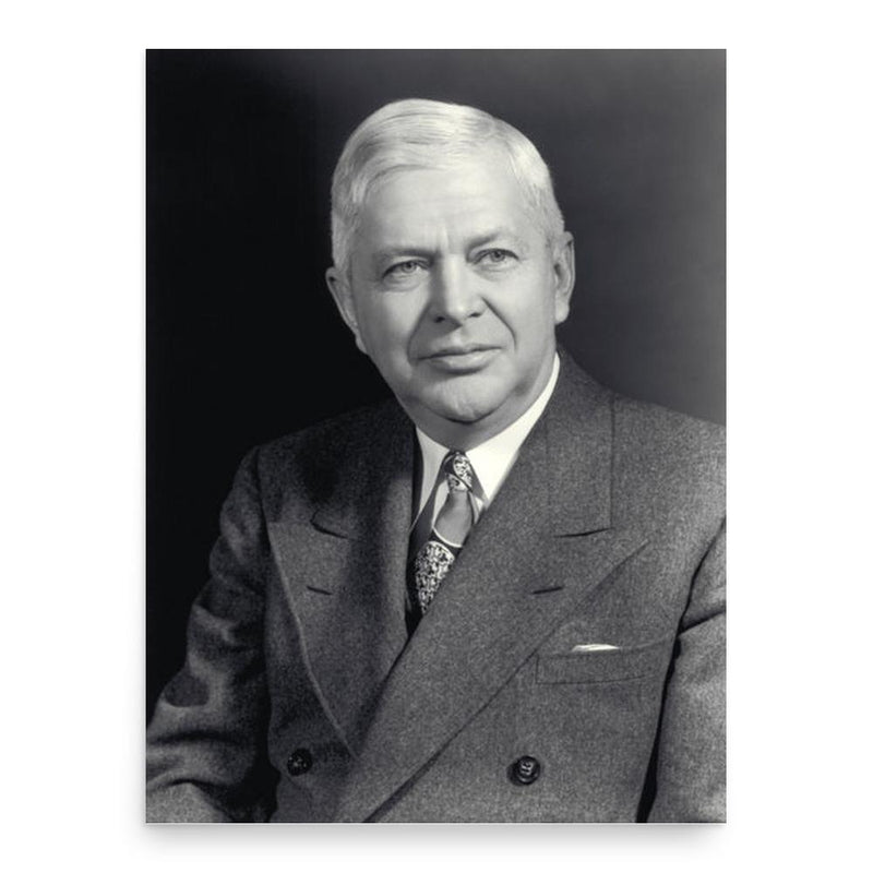 Charles Erwin Wilson poster print, in size 18x24 inches.