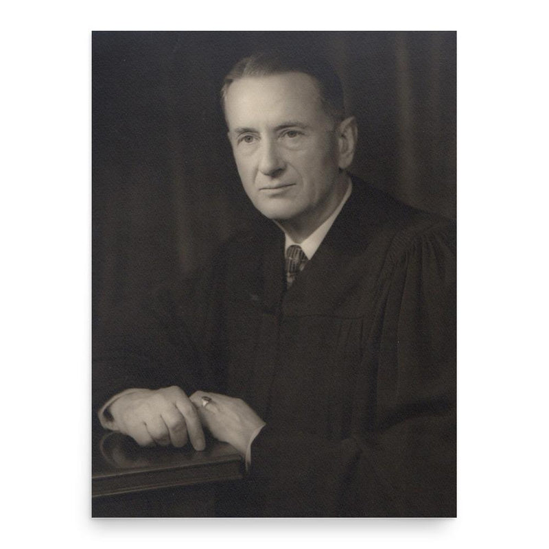 Charles Evans Whittaker poster print, in size 18x24 inches.