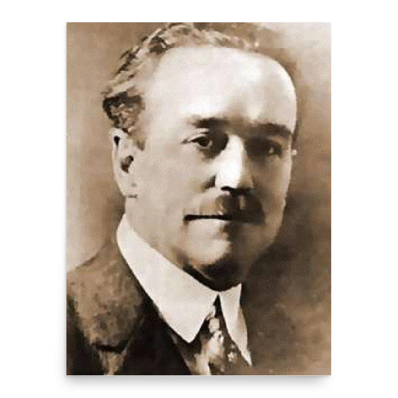 Charles Fox Parham poster print, in size 18x24 inches.