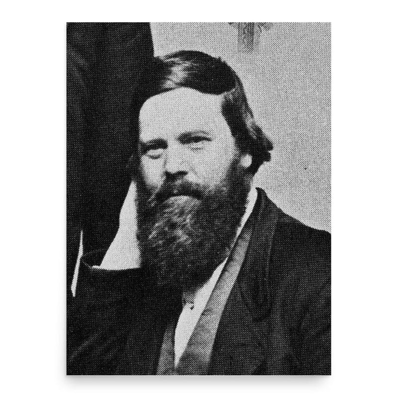 Charles Francis Hall poster print, in size 18x24 inches.