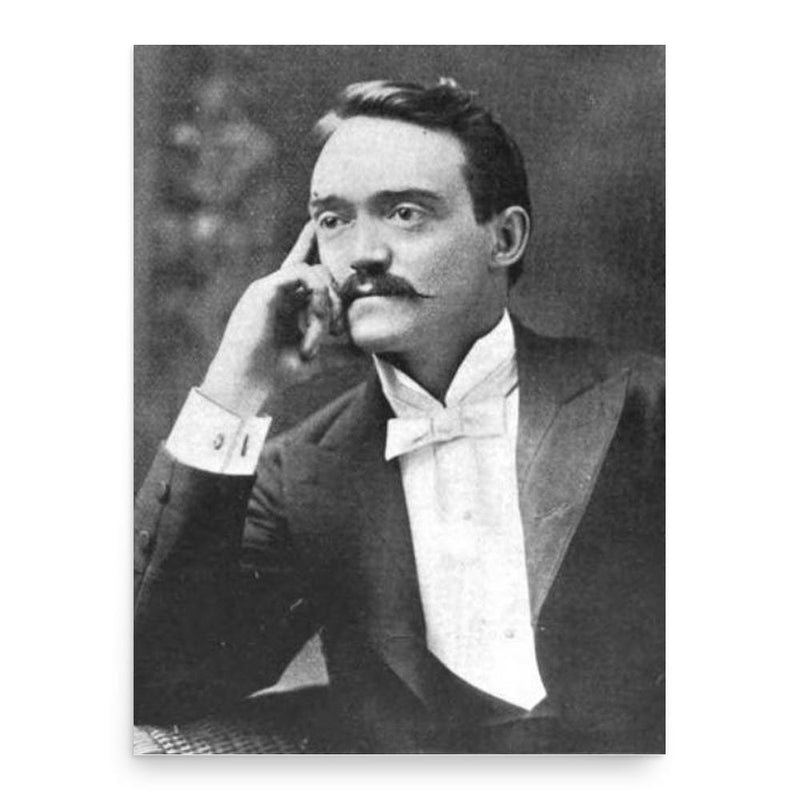 Charles Francis Jenkins poster print, in size 18x24 inches.