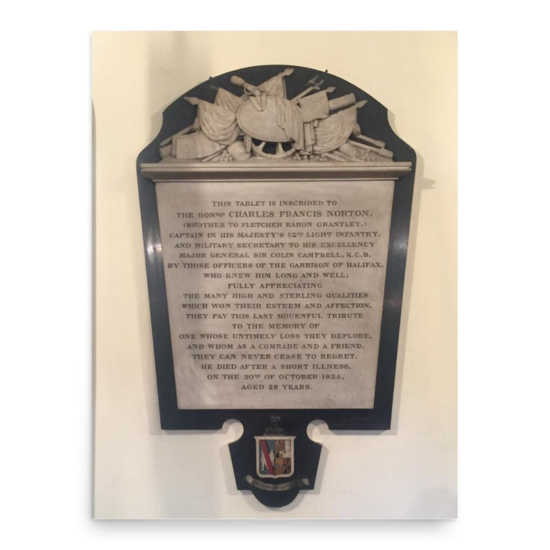 Charles Francis Norton poster print, in size 18x24 inches.