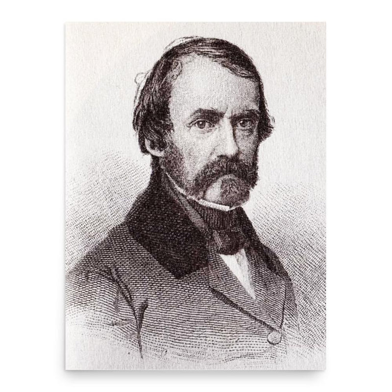 Charles Frederick Briggs poster print, in size 18x24 inches.