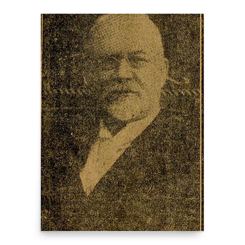 Charles Frederick Fraser poster print, in size 18x24 inches.