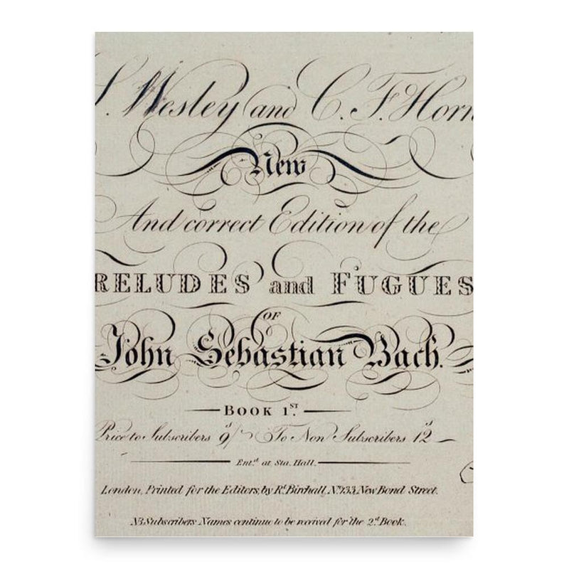 Charles Frederick Horn poster print, in size 18x24 inches.