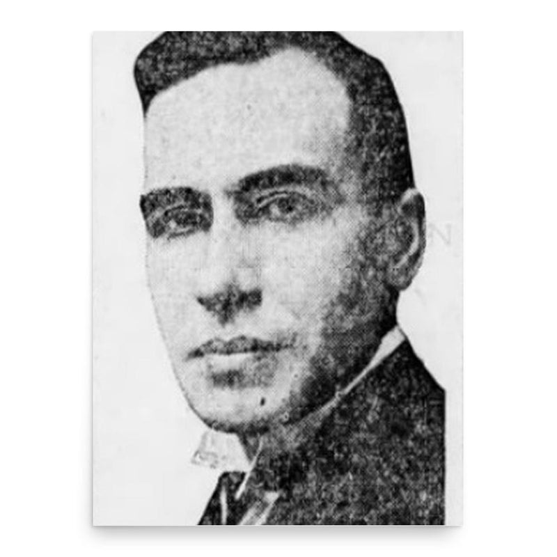 Charles Frederick Murphy poster print, in size 18x24 inches.