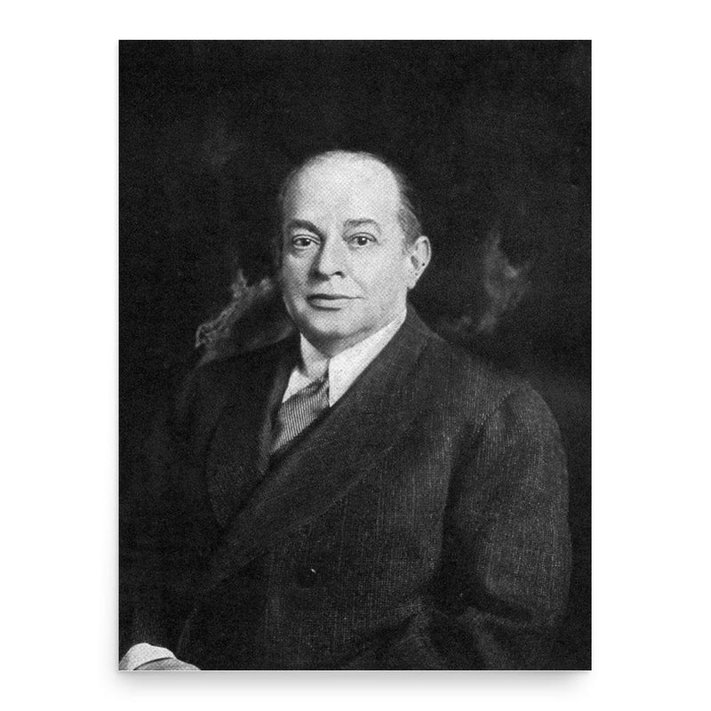 Charles Frohman poster print, in size 18x24 inches.