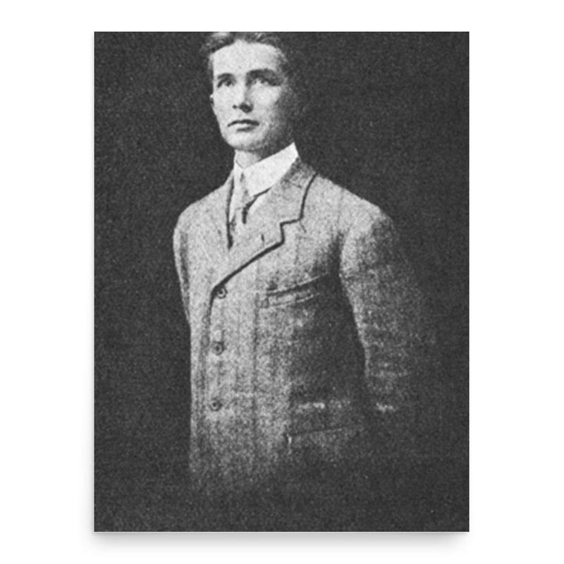 Charles Fuller Baker poster print, in size 18x24 inches.