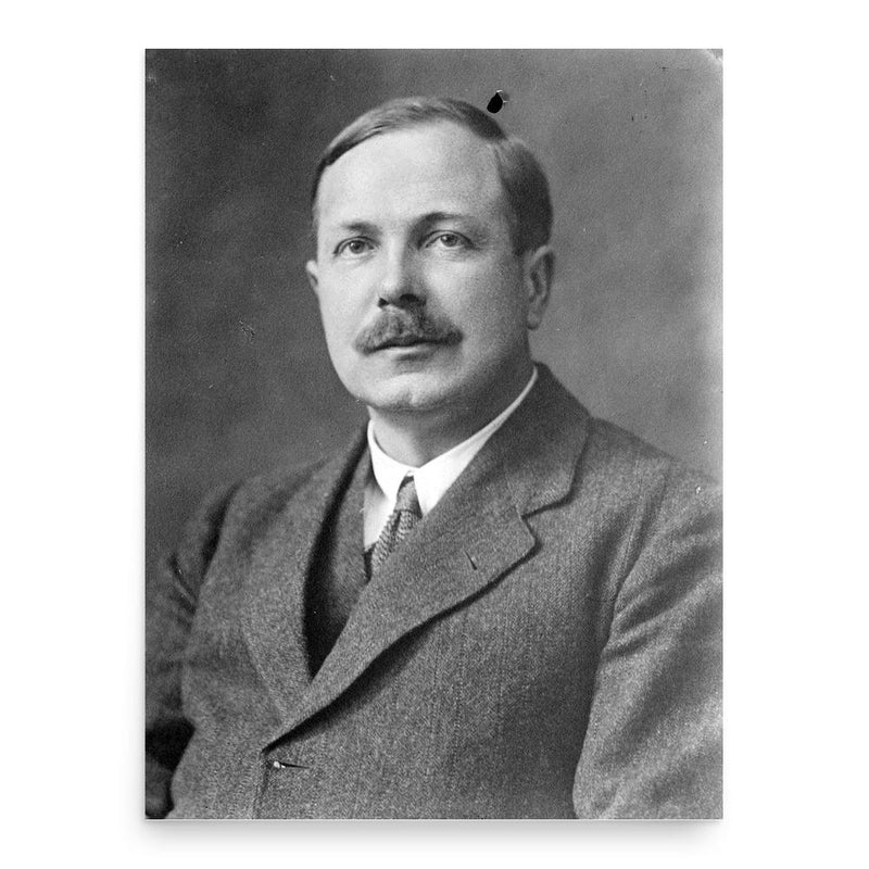 Charles Galton Darwin poster print, in size 18x24 inches.