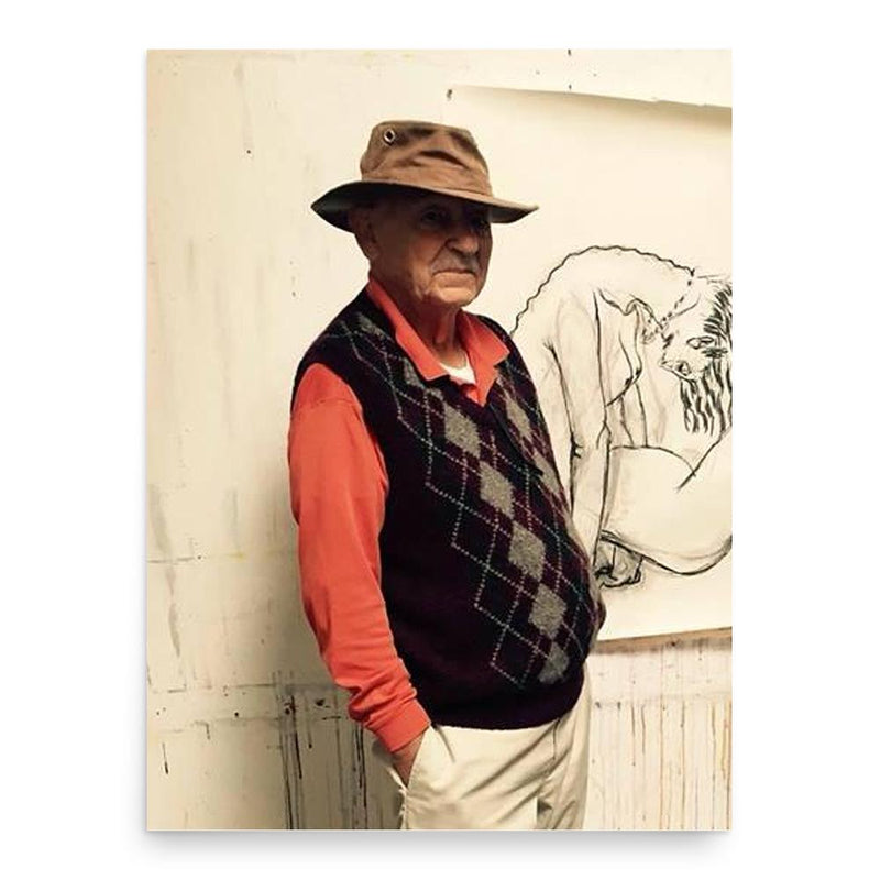 Charles Garabedian poster print, in size 18x24 inches.