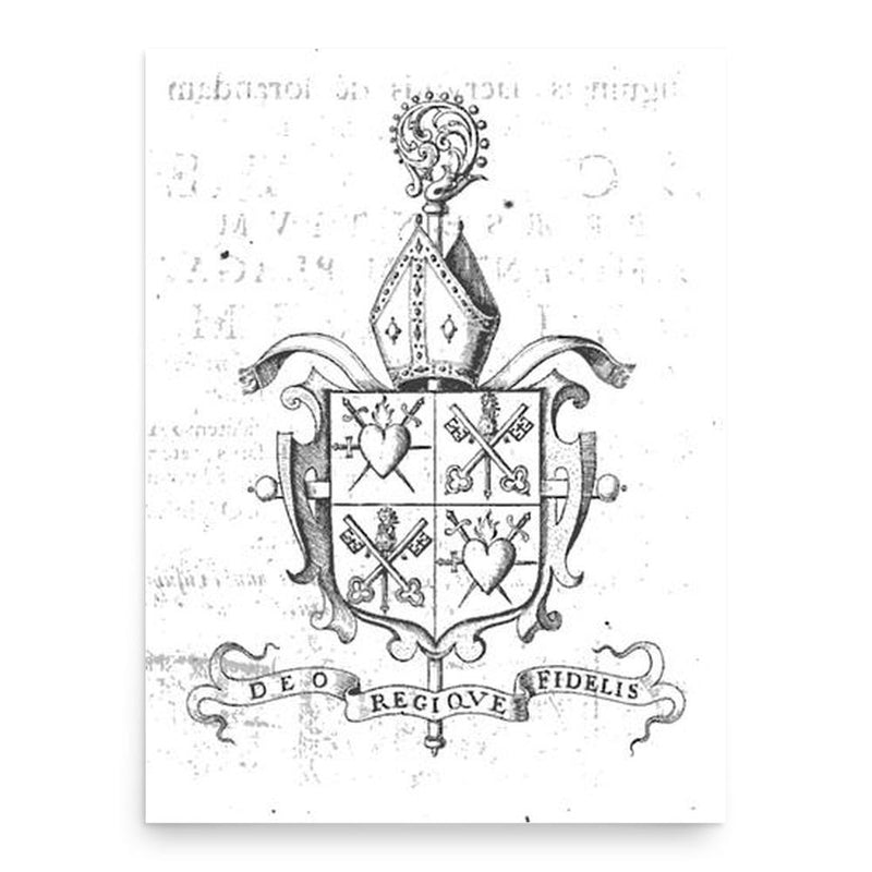 Charles Geleyns poster print, in size 18x24 inches.