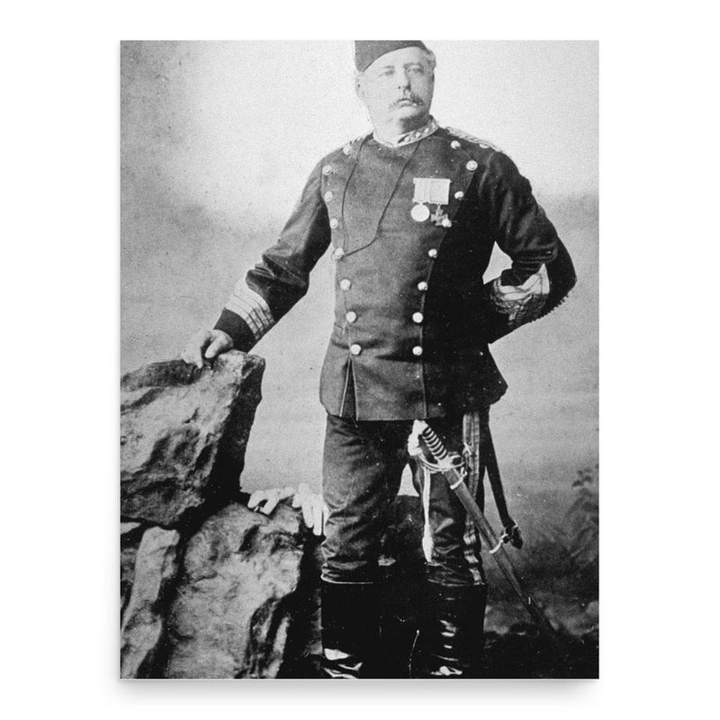 Charles George Baker poster print, in size 18x24 inches.