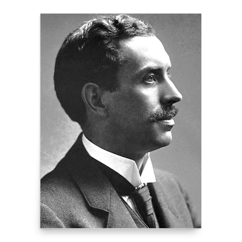 Charles Glover Barkla poster print, in size 18x24 inches.