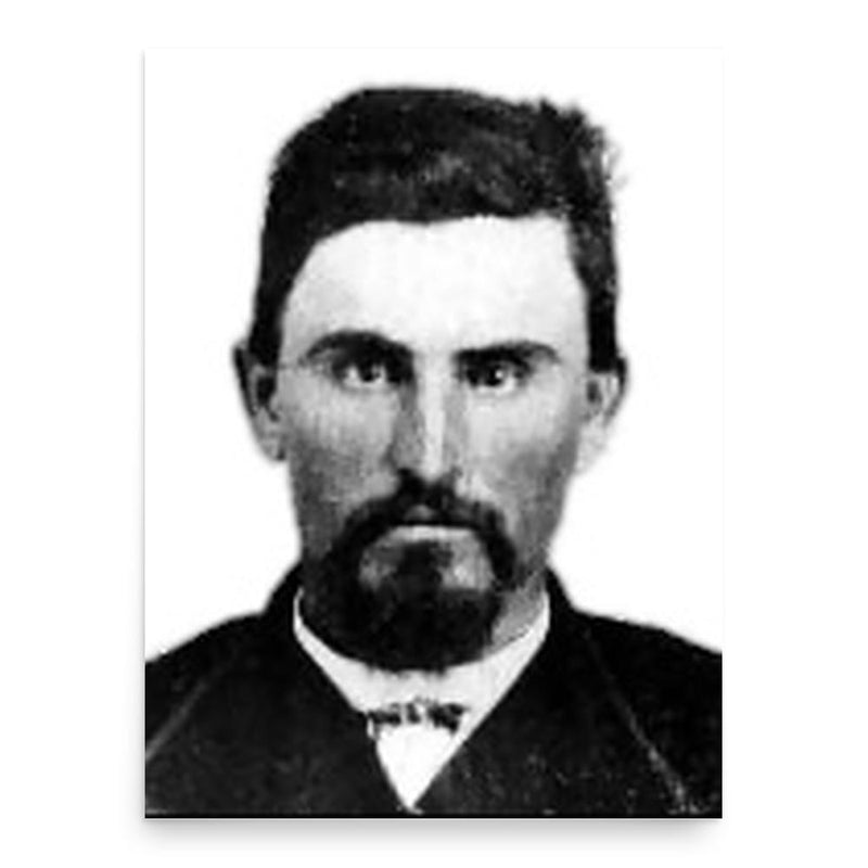 Charles Goodnight poster print, in size 18x24 inches.