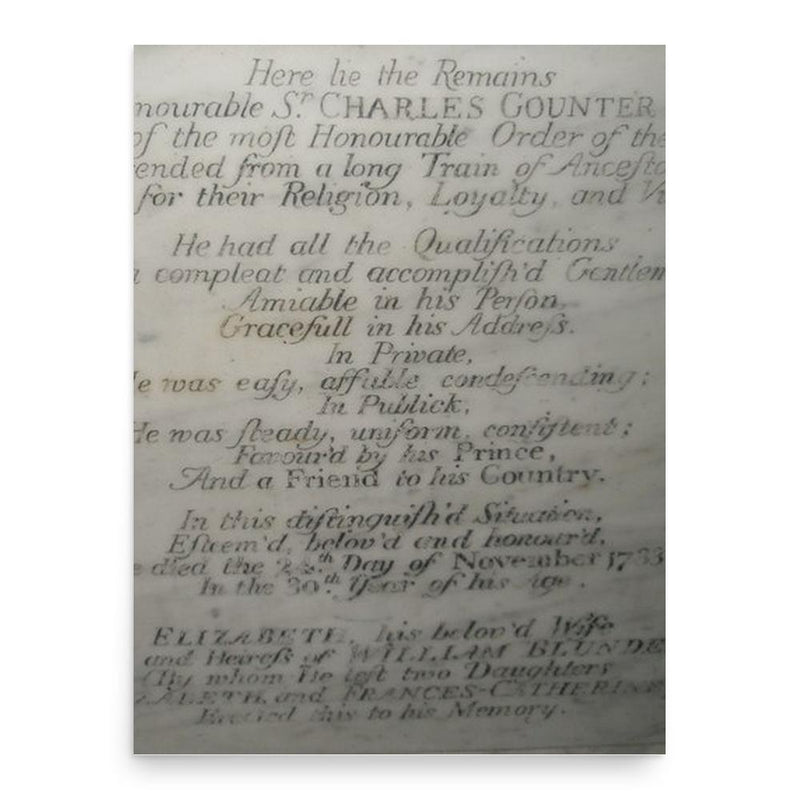 Charles Gounter Nicoll poster print, in size 18x24 inches.