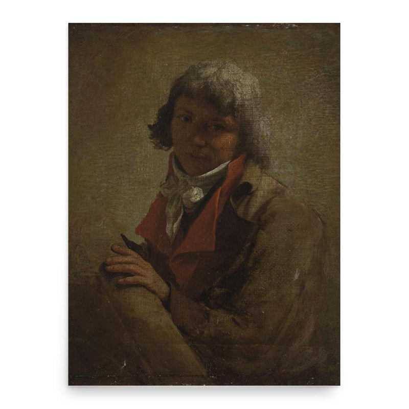 Charles Guillaume Alexandre Bourgeois poster print, in size 18x24 inches.